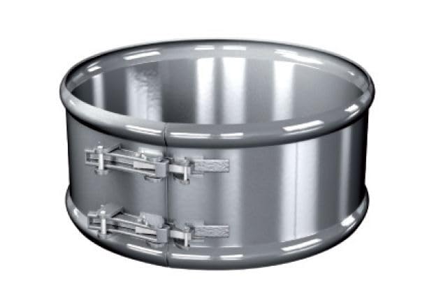 Klemmbänder breit schnellspann Premium Doppelwandig DW 150 mm (umlaufende 30 mm Isolierung - immer +