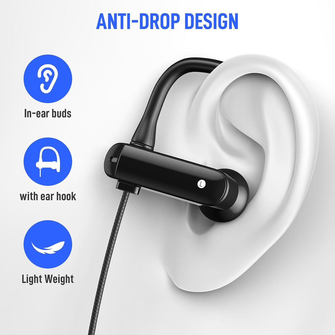 USB C Kopfhörer für Samsung A57 A37 Galaxy A55 A36 S26,In Ear Typ C Headset | USB C Anschluss Ohrhör