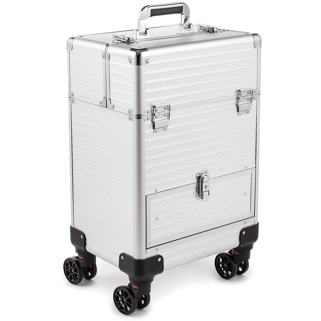 SEVICO Kosmetikkoffer Schminkkoffer Beauty Make-up Case Multikoffer professioneller Make-up Rollkoff