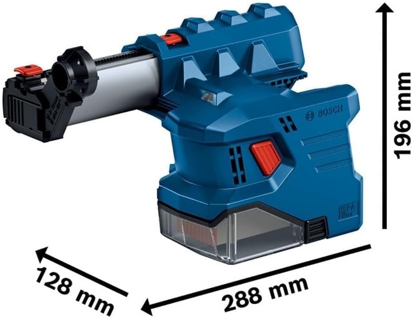 Bosch Professional 18V System Akku-Bohrhammer GBH 18V-22 (mit SDS plus, ideal zum Bohren von 6- bis