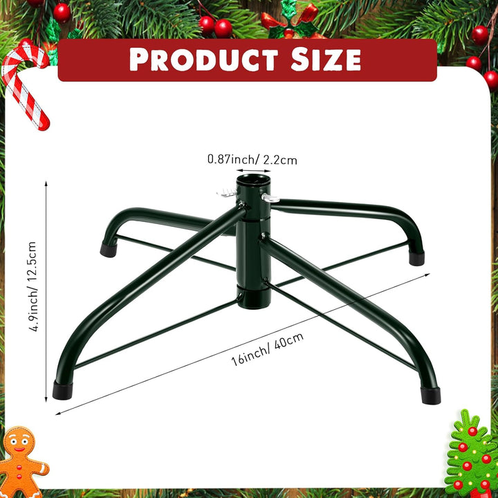 Namalu Faltbarer Weihnachtsbaumständer Weihnachtsbaum Halter Künstlicher Baumersatzständer aus Metal