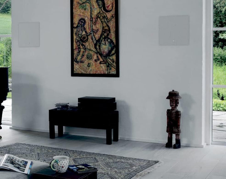 DALI Phantom H-120 Wandeinbaulautsprecher – 12" Einbaulautsprecher mit kraftvollem Bass, HiFi-Techno
