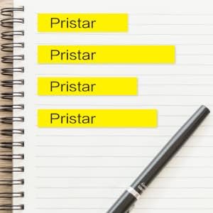Pristar Kompatibel 18mm Schriftband als Ersatz für TZe-641 TZe641 TZ-641 TZe laminierter Etikettendr