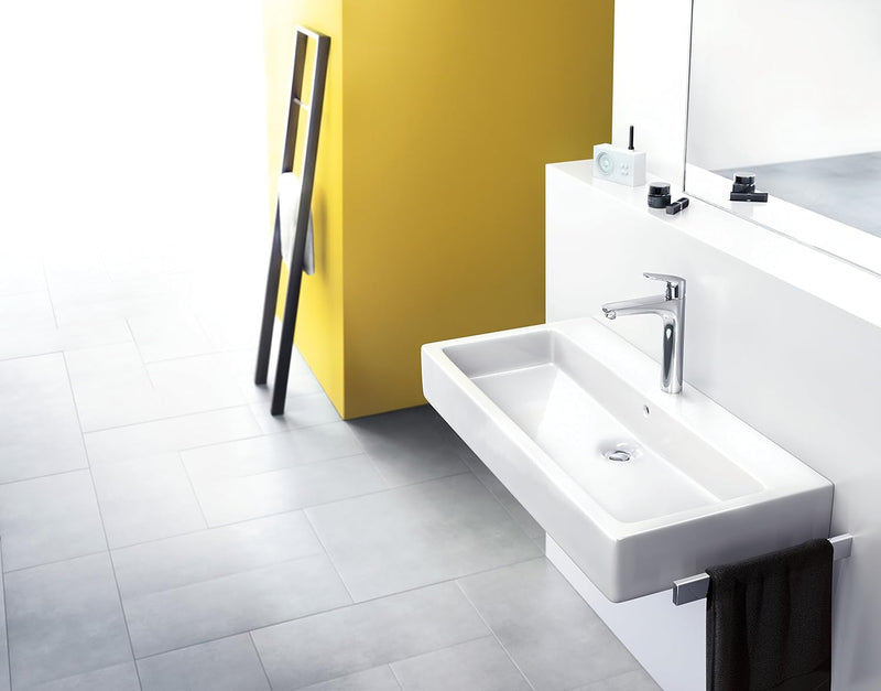 hansgrohe Wasserhahn Focus (Armatur mit Auslaufhöhe 190mm und Zugstangen-Ablaufgarnitur) Chrom