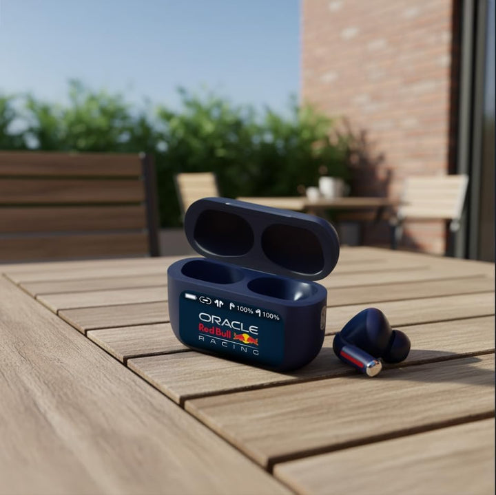 Red Bull Racing In-Ear Bluetooth Kopfhörer RB-EB110 mit ANC Noise Cancelling, ENC Mikrofon, 13mm Tre