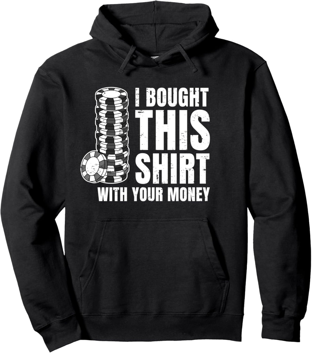 Poker Spieler Poker-Karten Spiel Geld Pullover Hoodie
