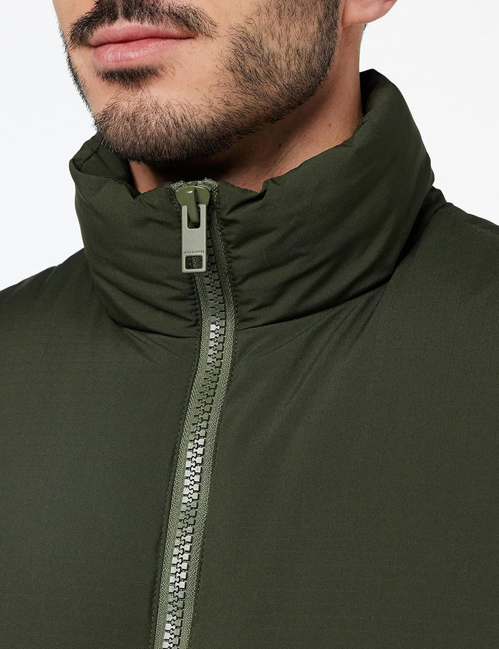 JACK & JONES Herren Jorcopenhagen Bodywarmer Weste, Forest Night/Detail:no Embroidery