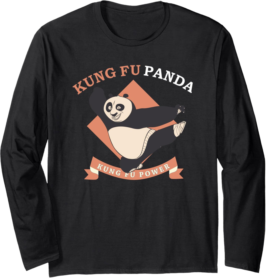 Kung Fu Panda Kung-Fu-Kraft Langarmshirt