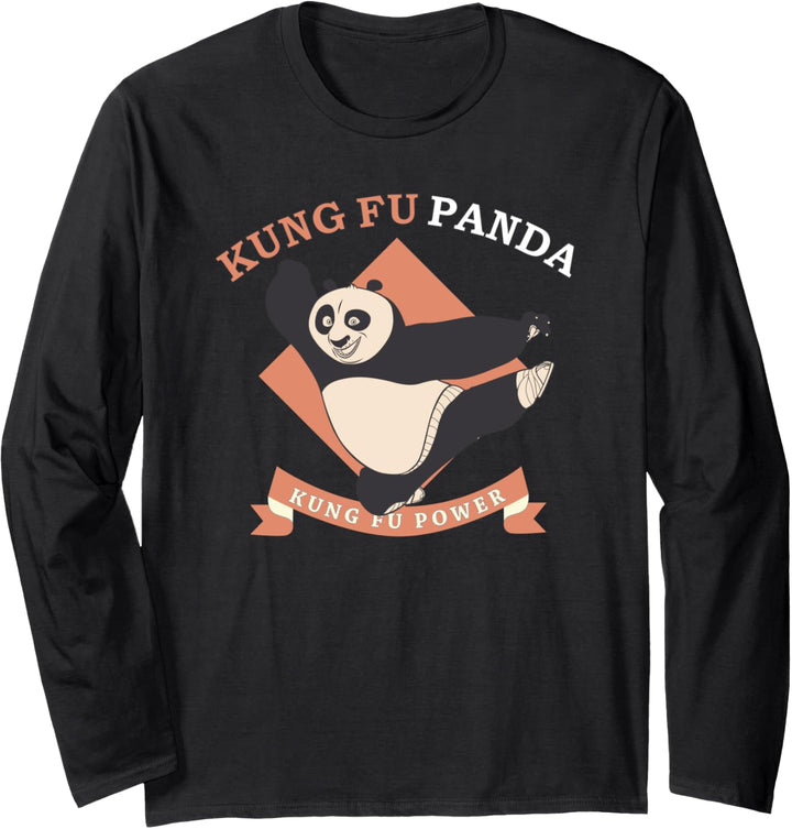 Kung Fu Panda Kung-Fu-Kraft Langarmshirt