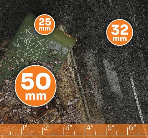 PLAYMATS A025-R-gl Gaslands Battlemat, Rubber mat, Fury Road, 36" x 36" / 91,5 cm x 91,5 cm