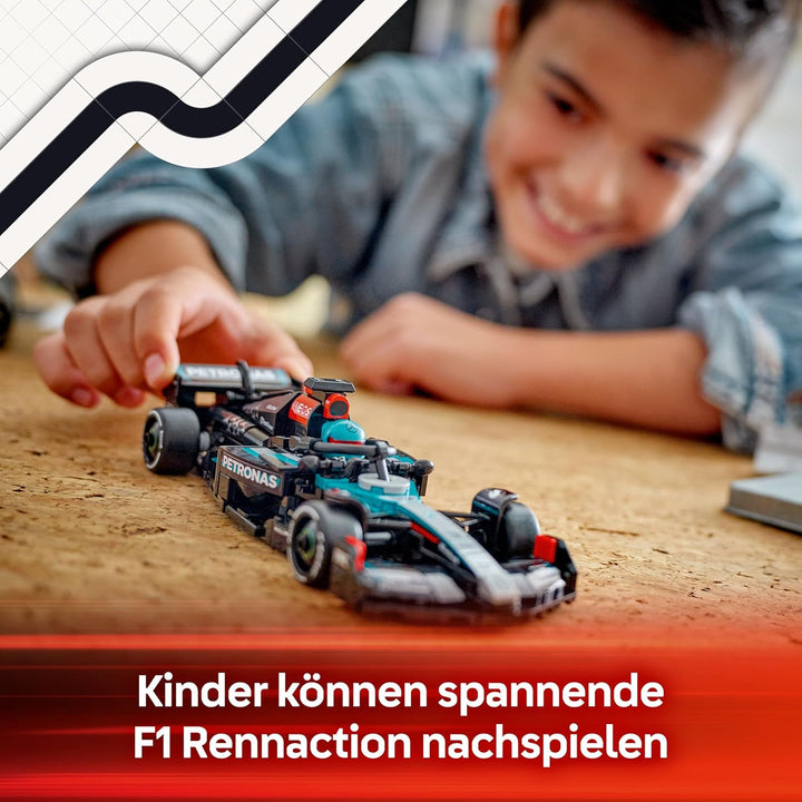 LEGO Speed Champions Mercedes-AMG F1 W15 Rennauto - Spielzeug mit Formel 1 Minifigur - Modell Auto z