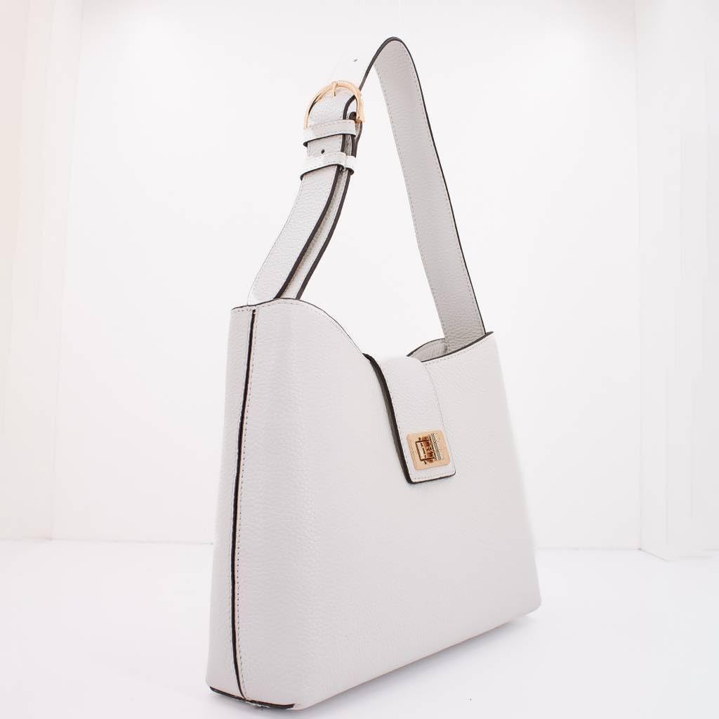 Geox Damen D Solangy Bag Weiss, Weiss
