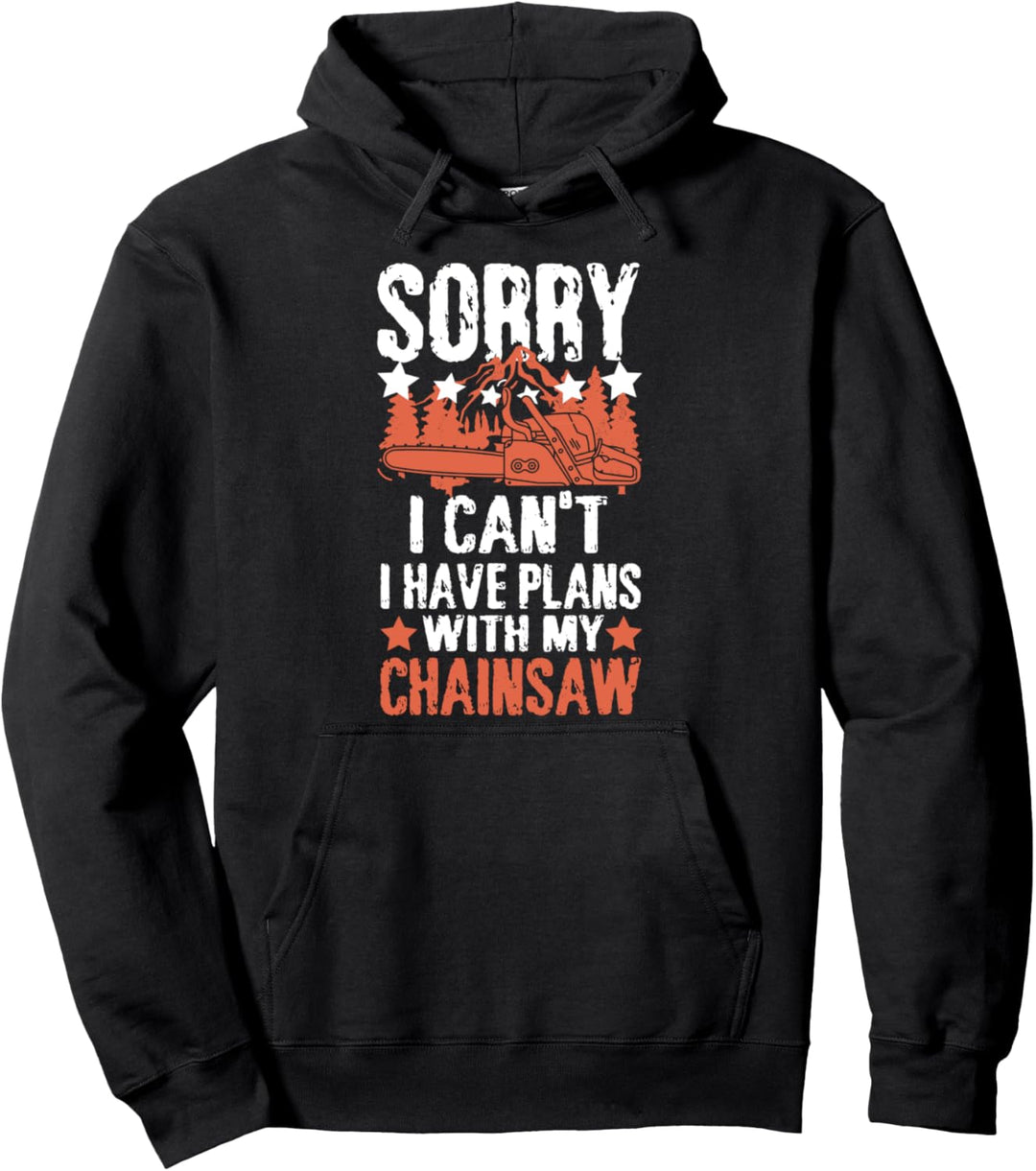 Lustiges Waldarbeiter und Holzfäller Design für den Wald Pullover Hoodie