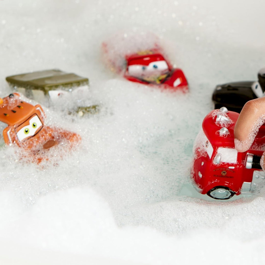 Disney Store Official - Pixar - Cars - Badespielzeugset - 5 Teile - Mit Lightning McQueen, Hook, She