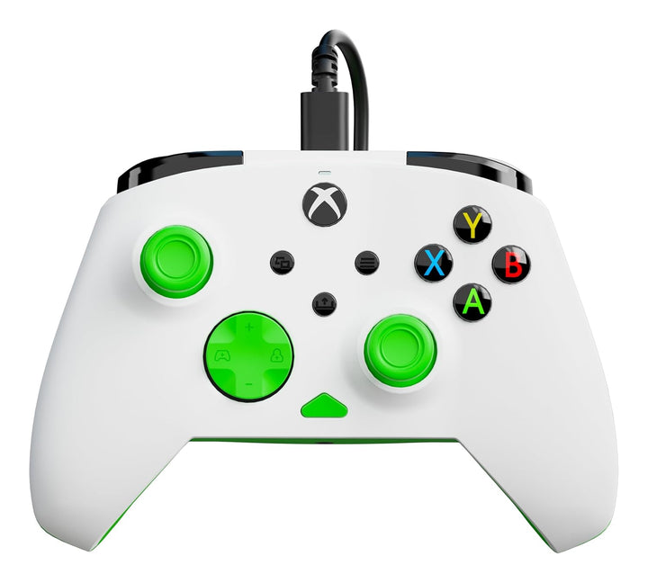 Turtle Beach Rematch Core Weiss/Grün Wired Gaming Controller – Lizenziert für Xbox Series X und S, X