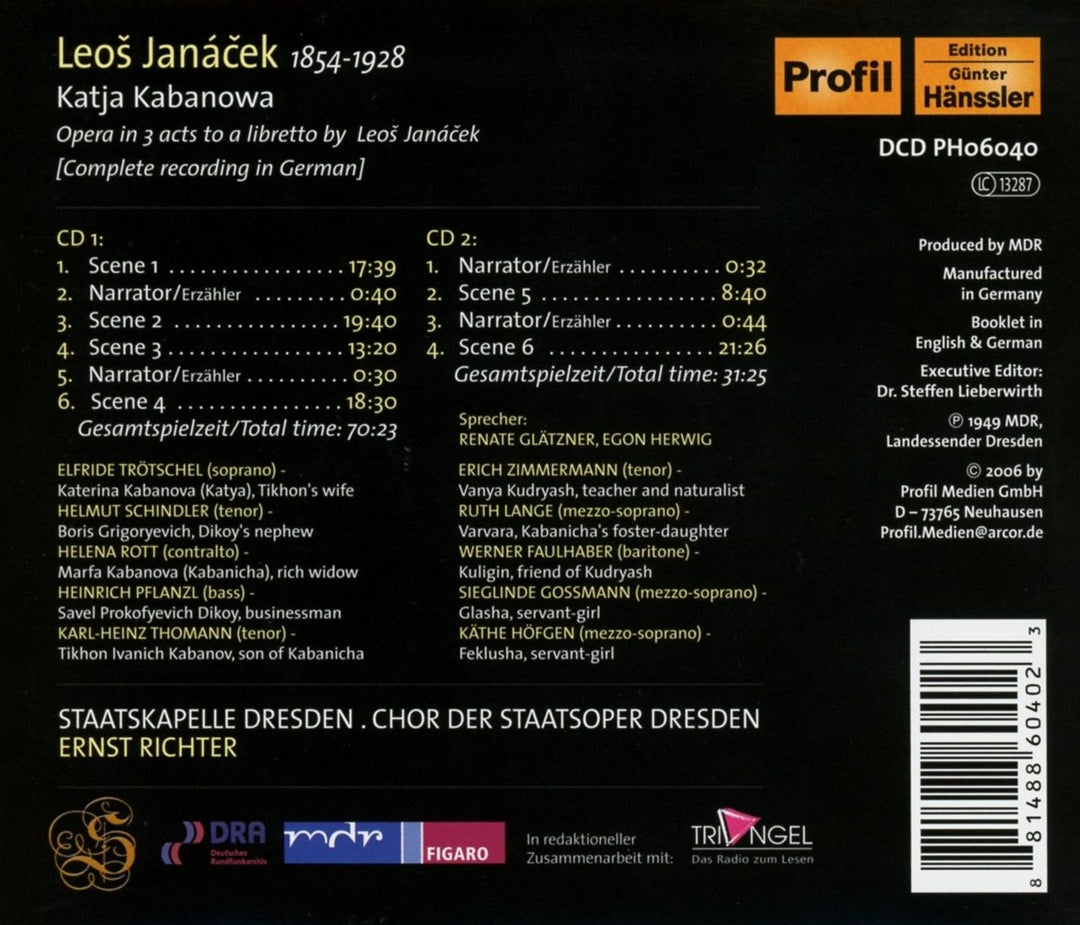 Staatskapelle Dresden Vol. 16;, Audio-CD