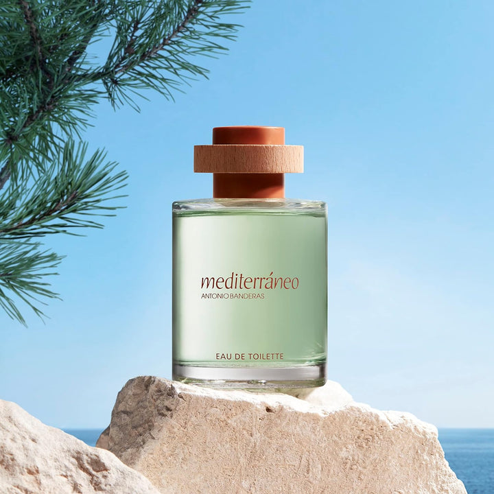 Antonio Banderas Parfums - Mediterráneo, Eau de Toilette Spray für Männer, Frisch, Energisch und Hel