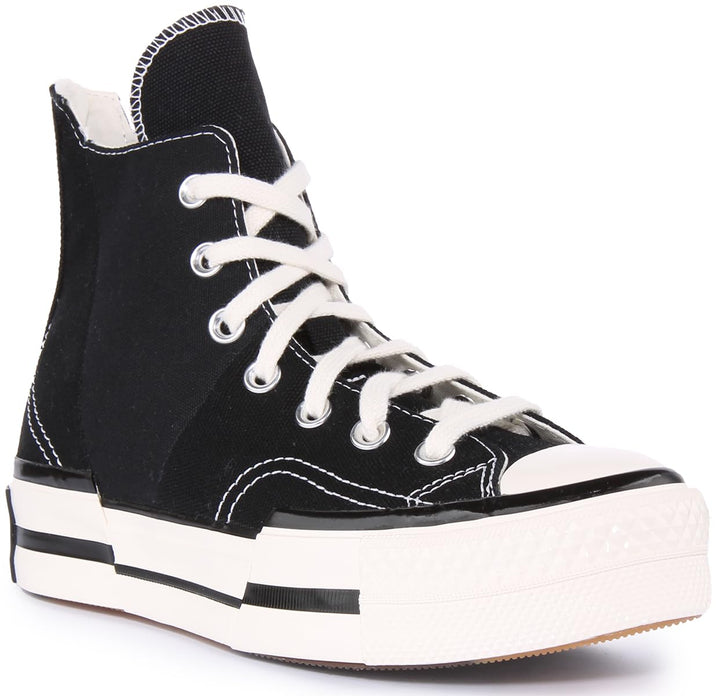 Converse Ct Core Lea Hi 236580-61-8 Unisex - Erwachsene Sneaker 40.5 EU Signalrot Schwarz Weiss, 40.