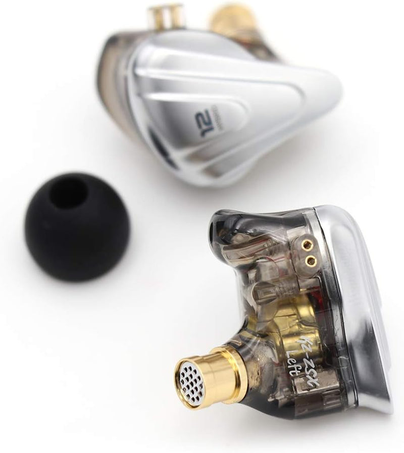 LINSOUL KZ ZSX 5BA+1DD 6 Treiber Hybrid In-Ear HiFi-Kopfhörer mit zinklegierter Frontplatte und 0,75