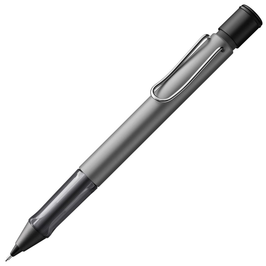 LAMY AL-star leichter Druckbleistift 126 aus Aluminium in graphite mit transparentem Griffstück und