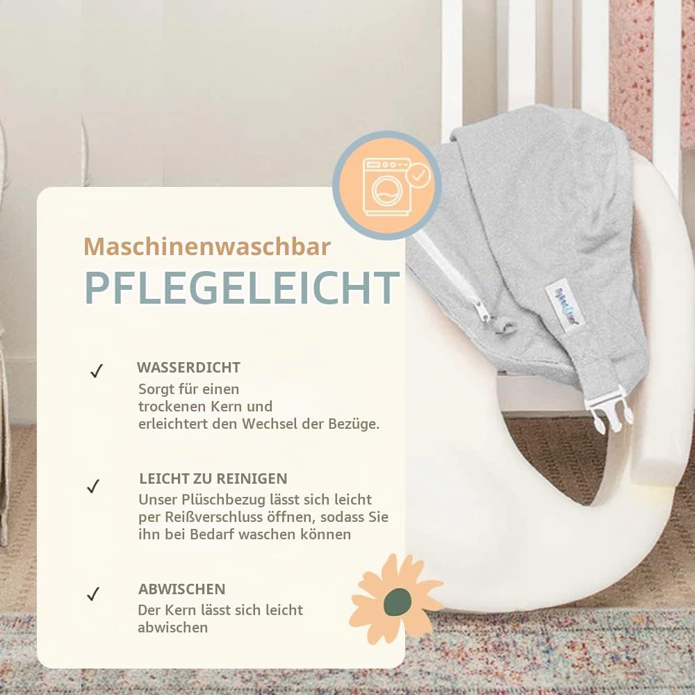 My Brest Friend Deluxe Nursing Pillow - Evening Gray by My Brest Friend