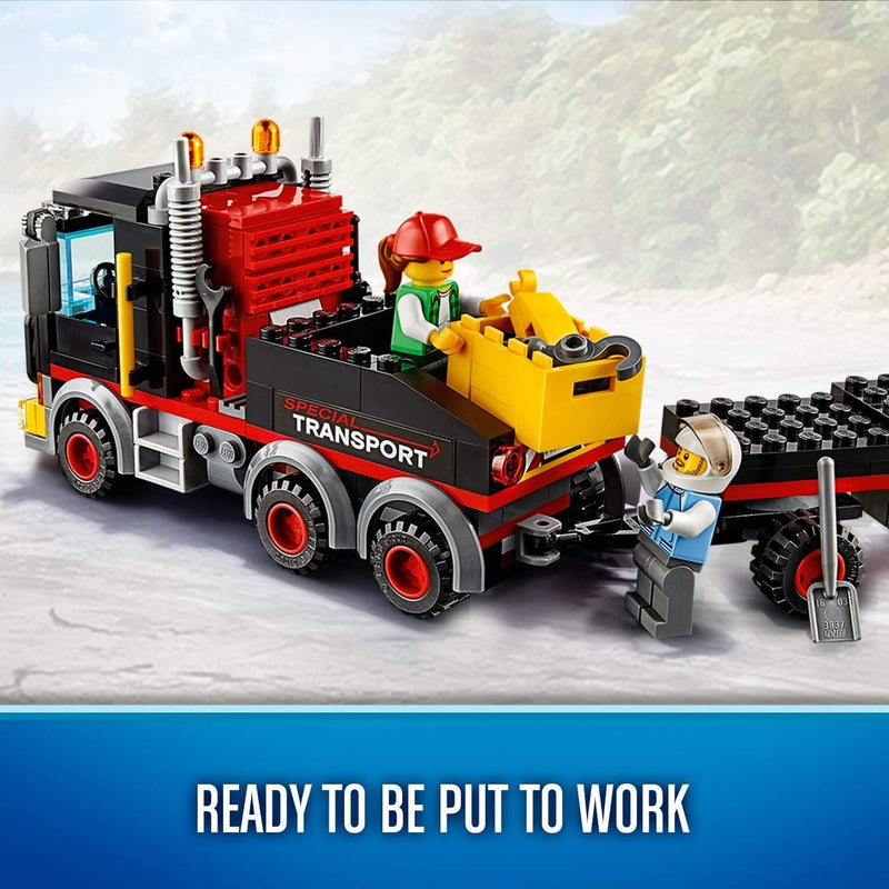 LEGO 60183 City Great Vehicles Schwerlasttransporter Single, Single