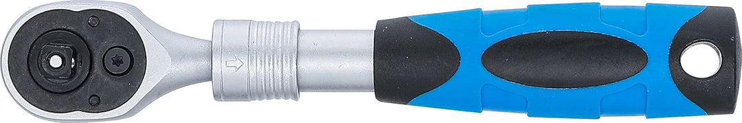 BGS 25103 | Umschaltknarre, ausziehbar | 6,3 mm (1/4") | 150 - 200 mm | Teleskop | Knarre | Ratsche,