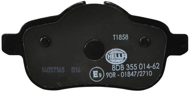 HELLA PAGID 8DB 355 014-621 Bremsbelagsatz - T1858 - Dicke/Stärke: 18mm - Bremssystem: Lucas - für V