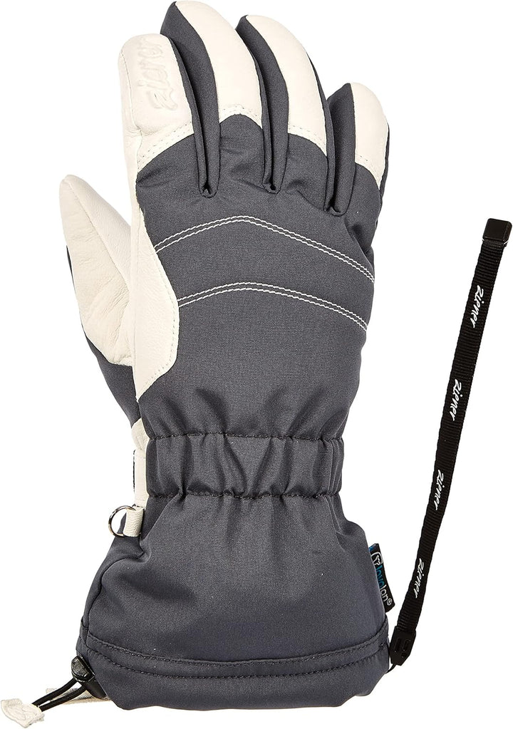 Ziener Damen Kilata Ski-Handschuhe/Wintersport | wasserdicht, Wolle, Freeride 6.5 Ombre, 6.5 Ombre
