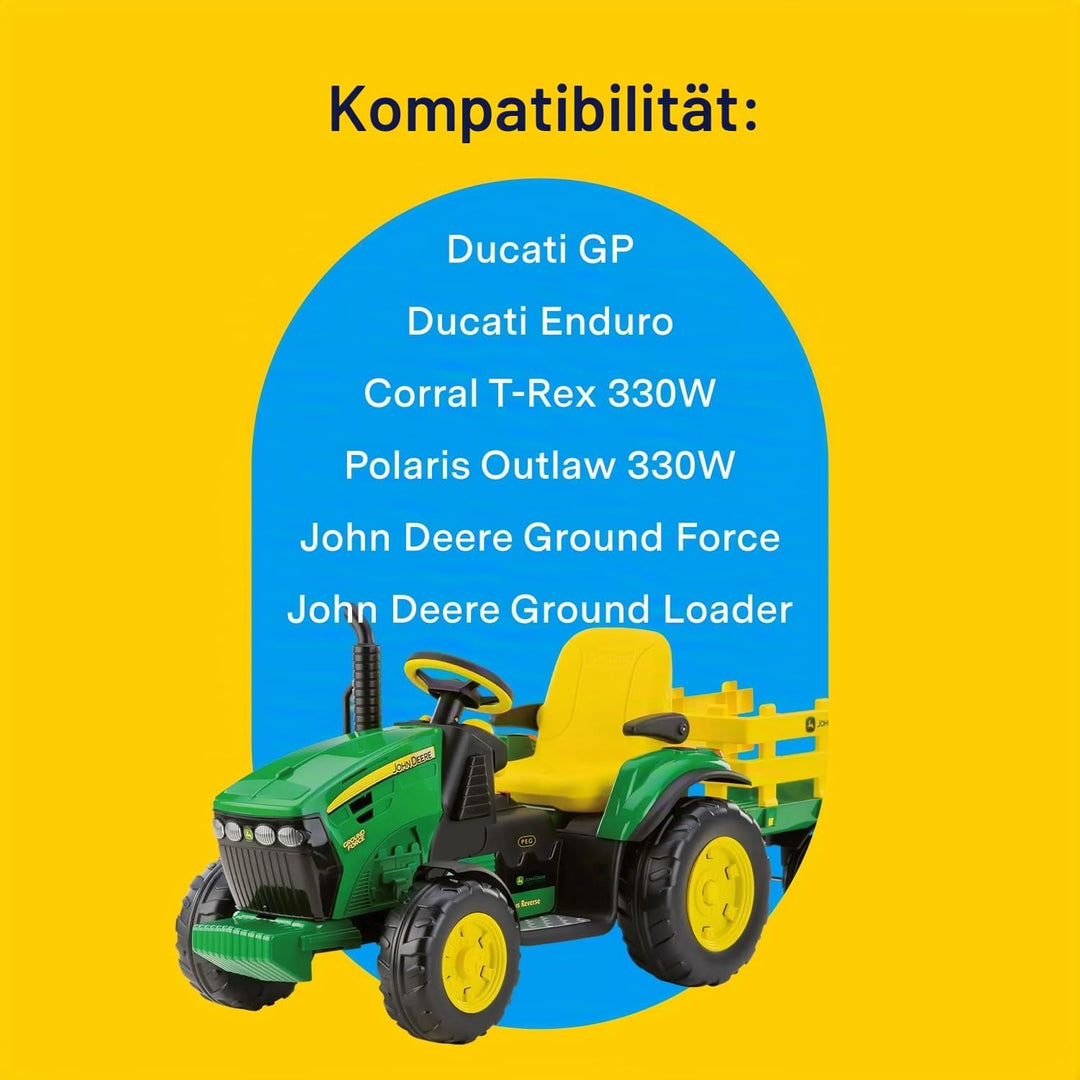 Peg Perego - Batterie, 12 V 12 V, 8 Ah mehrfarbig 12 V, 8 Ah Single, 12 V, 8 Ah Single