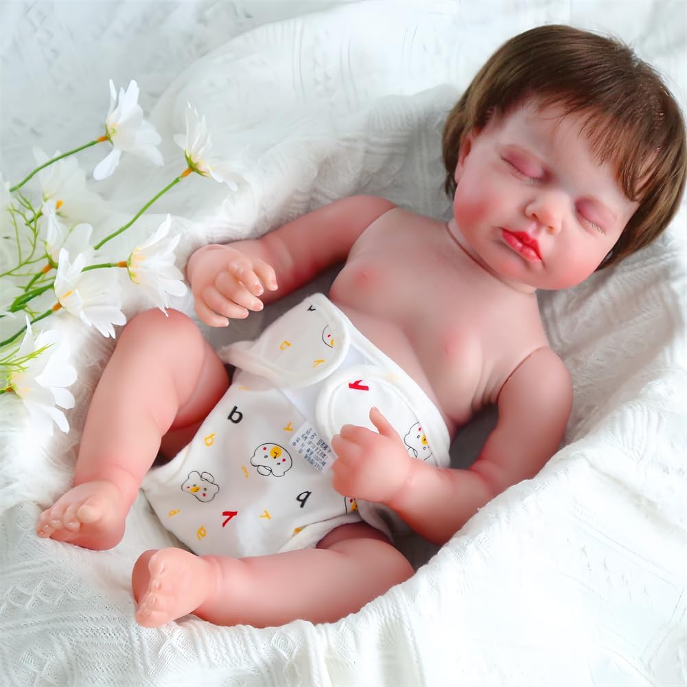MAIHAO 4 PCS Baby Puppen Windeln Unterwäsche Wiederverwendbare Eignung für 17-22 Zoll Reborn Baby Pu