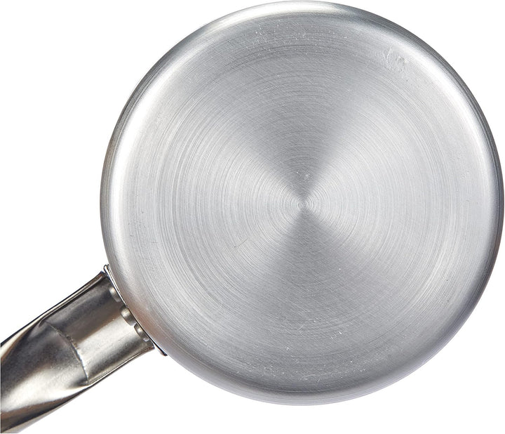 Pentole Agnelli ALMA10514 Professionelle Aluminiumpfannen 3 mm, hoher Auflauf mit Griff, 1,5 l 14 cm