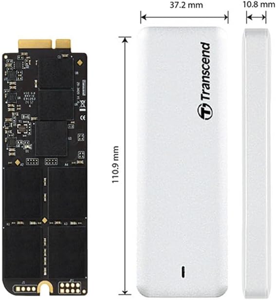 Transcend 240GB JetDrive 720 SATA III 6Gb/s SSD Upgrade Kit für Mac TS240GJDM720 MacBook Pro Retina