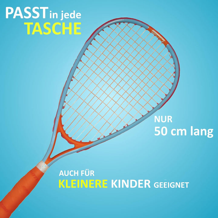 Speedminton FUN Set - Alternative zu Beachball/Federball inkl. 2 HELI Speeder für Strand, Park, Gart