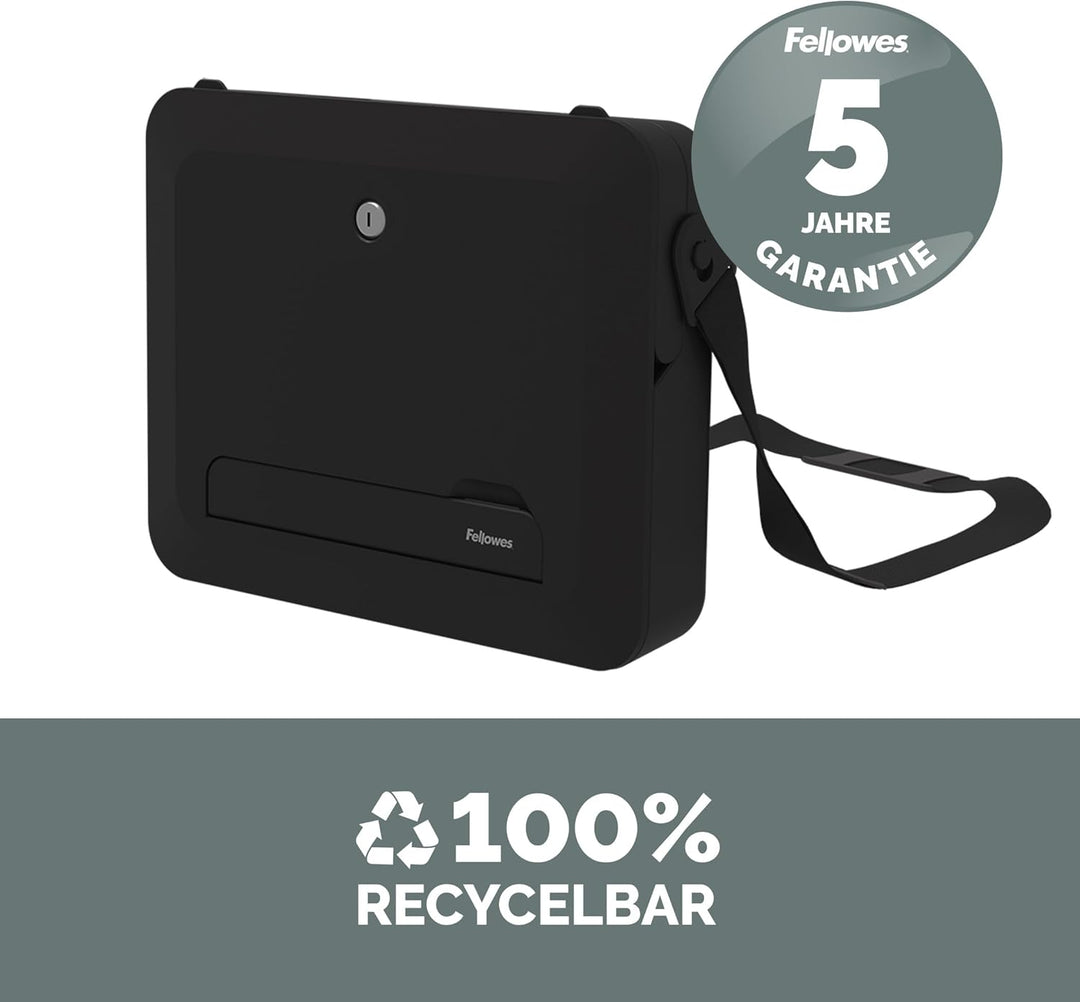 Fellowes Tragbarer Laptop-Ständer Tragetasche - Breyta™ 2-in-1 Design mit 5 Höhenverstellungen - Ide