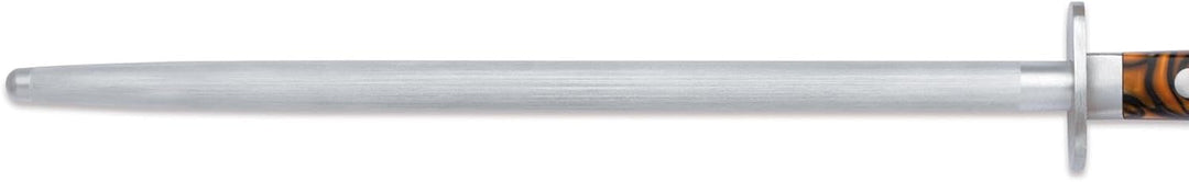 Giesser seit 1776 - Made in Germany - Wetzstahl 25 cm Spicy Orange, PremiumCut Steel No 1, Messersch