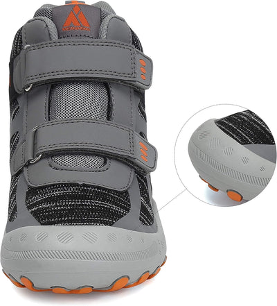 Mishansha Kinder Wanderschuhe rutschfest Leicht Trekking Wanderstiefel für Jungen Mädchen Gr.24-38 2