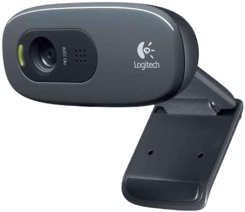 Logitech C270 Webcam (720p Videoqualität) schwarz