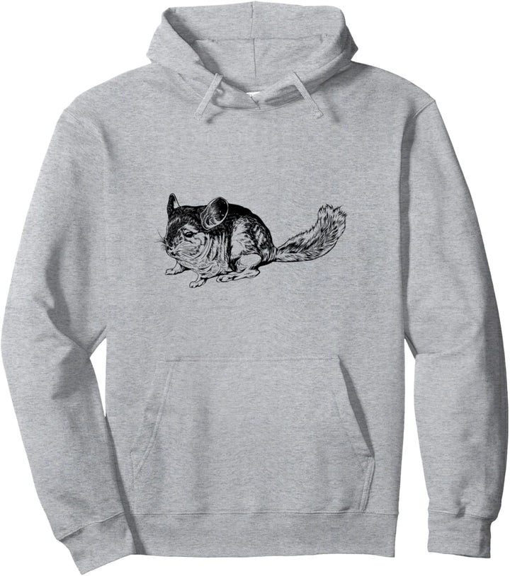 Strichzeichung - Chinchilla Pullover Hoodie