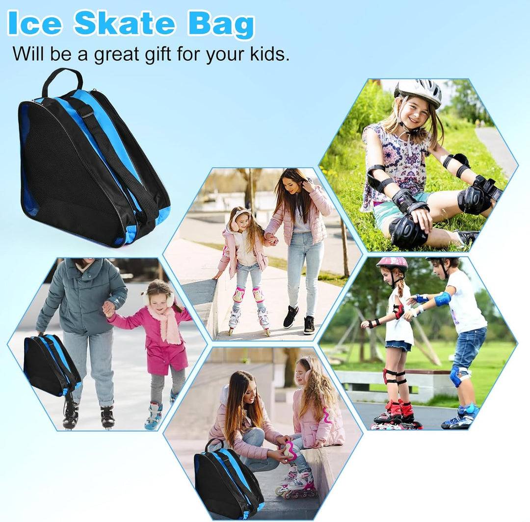 Rollschuh Tasche Inliner Tasche Kinder Skatertasche Schlittschuhe Tasche für Inliner Ice Skate Bag S