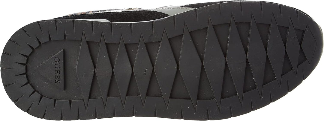 GUESS Herren Enna Sneaker 45 EU Schwarz, 45 EU Schwarz