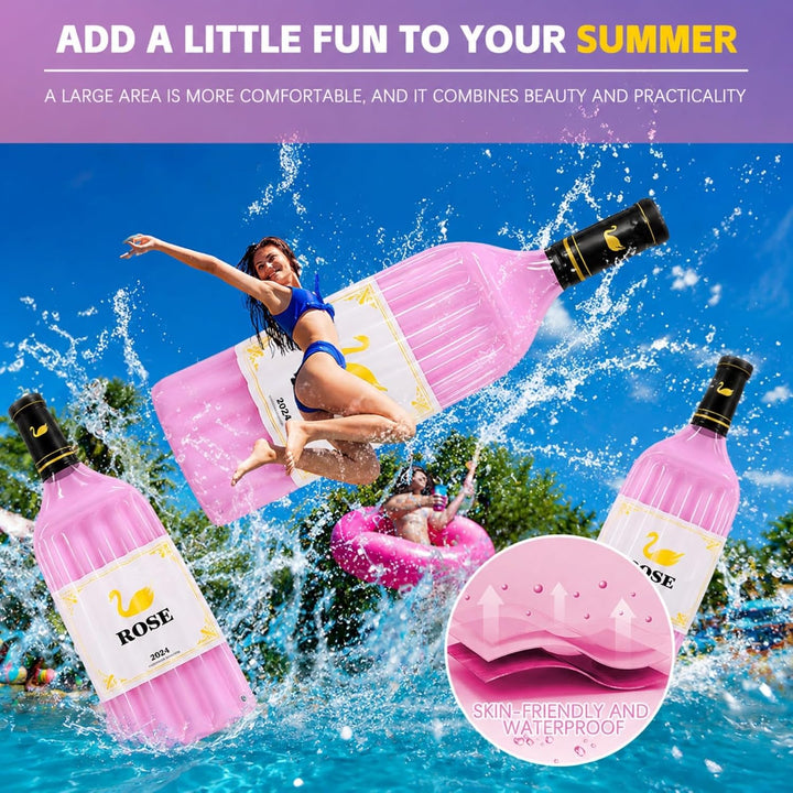 ACTOYS Luftmatratze Wasser Erwachsene Kinder, Luftmatratze Pool Aufblasbare, Aufblasbare Schwimmbett