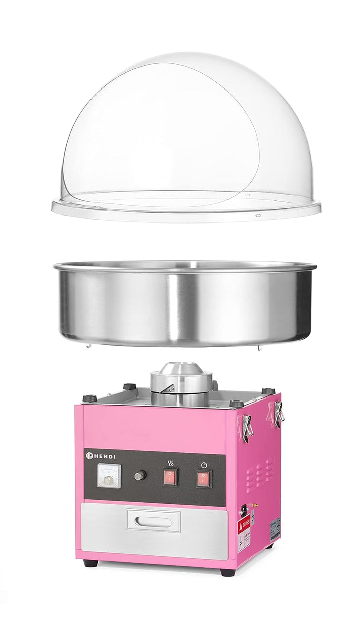 HENDI Abdeckung, für HENDI Zuckerwattemaschine 282731, Zuckerwatte-Maschine, Cotton Candy Machine, 5
