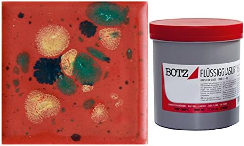 Botz-Flüssig-Glasur 9609, Tropenfeuer, 200ml