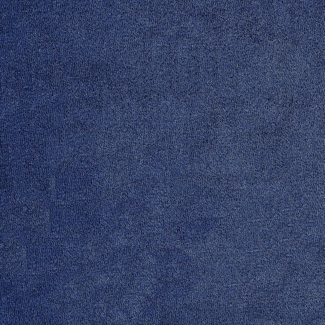 Beliani Bezug für Gewichtsdecken Minky-Stoff 135 x 200 cm Marine blau flauschig Rhea
