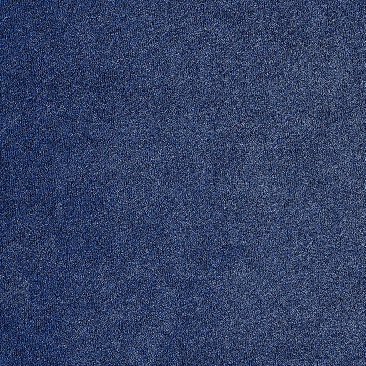 Beliani Bezug für Gewichtsdecken Minky-Stoff 135 x 200 cm Marine blau flauschig Rhea