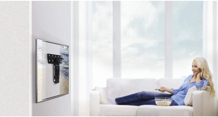 Hama No-Gap Wandhalterung Samsung (TV-Halterung für Q7, Q8, Q9 (43-65 Zoll), max. 50 kg, extrem Flac