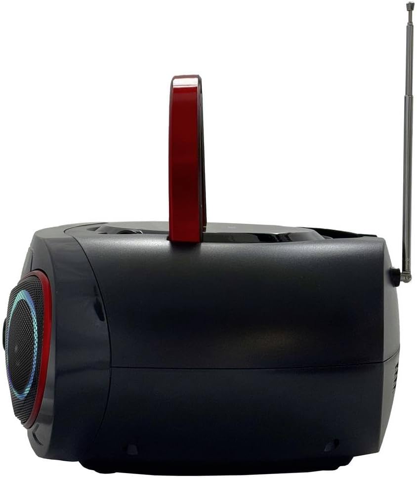 Silva Schneider MPC 19.4 USB CD-Radio UKW AUX, CD, USB Schwarz, Rot, 1901851 schwarz/rot, schwarz/ro