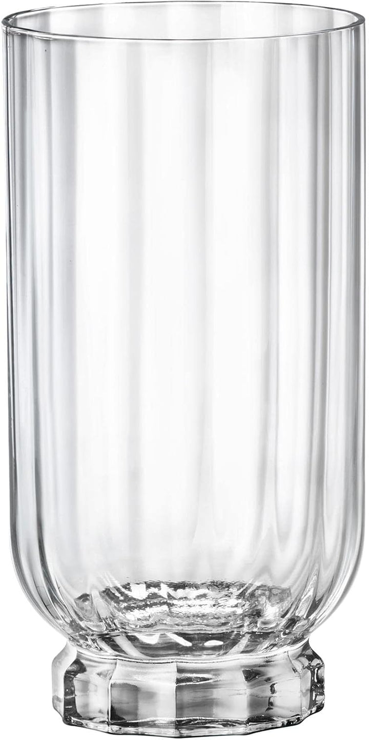 Rocco Bormioli Bormioli Rocco Florian Set aus Glas, transparent, 43 cl, 1840243