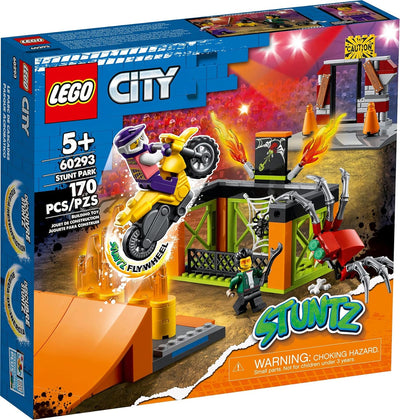 Collectix Lego City Stuntz Set: Stunt-Park 60293 + Power-Stuntbike 60297, Actionset für Kinder ab 5